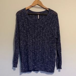 Free People blue sweater